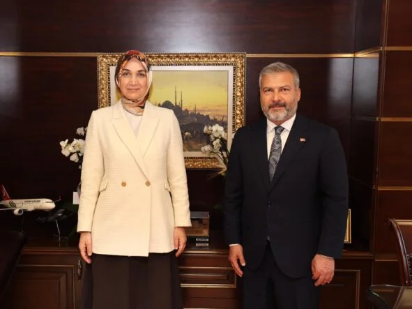rektör-yusuf-adiguzel-bakan-yardimcisi-kubra-guran-yigitbasi-ziyaret-ankara