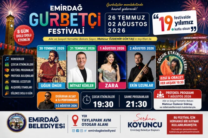 19-emirdag-gurbetci-festivali-konser-programi-2026